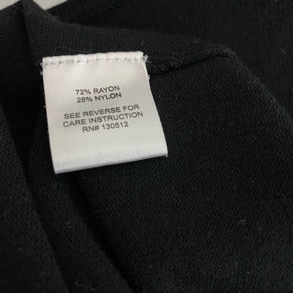 fun Sweater ONE 7 SIX WOMEN’s Black Grey Floral Silhouette Sweater PXL - Picture 3 of 7